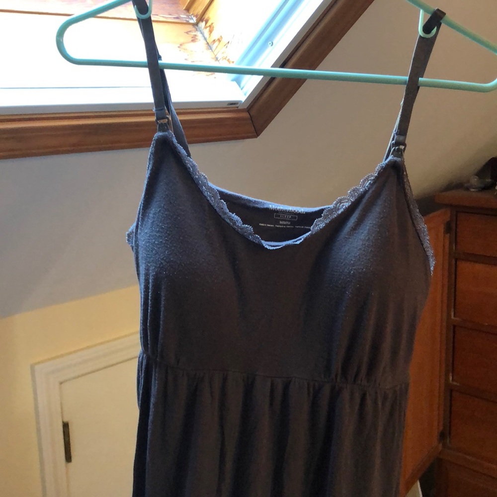 Motherhood Maternity Nursing Nightgown